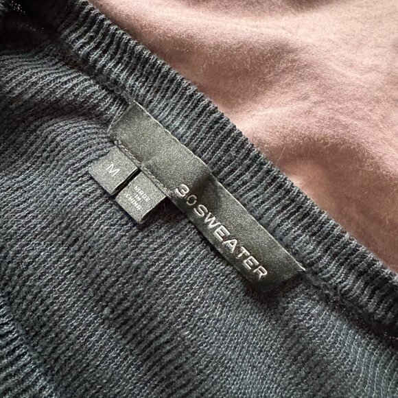 Black Sweater Tank - Picture 3 of 3